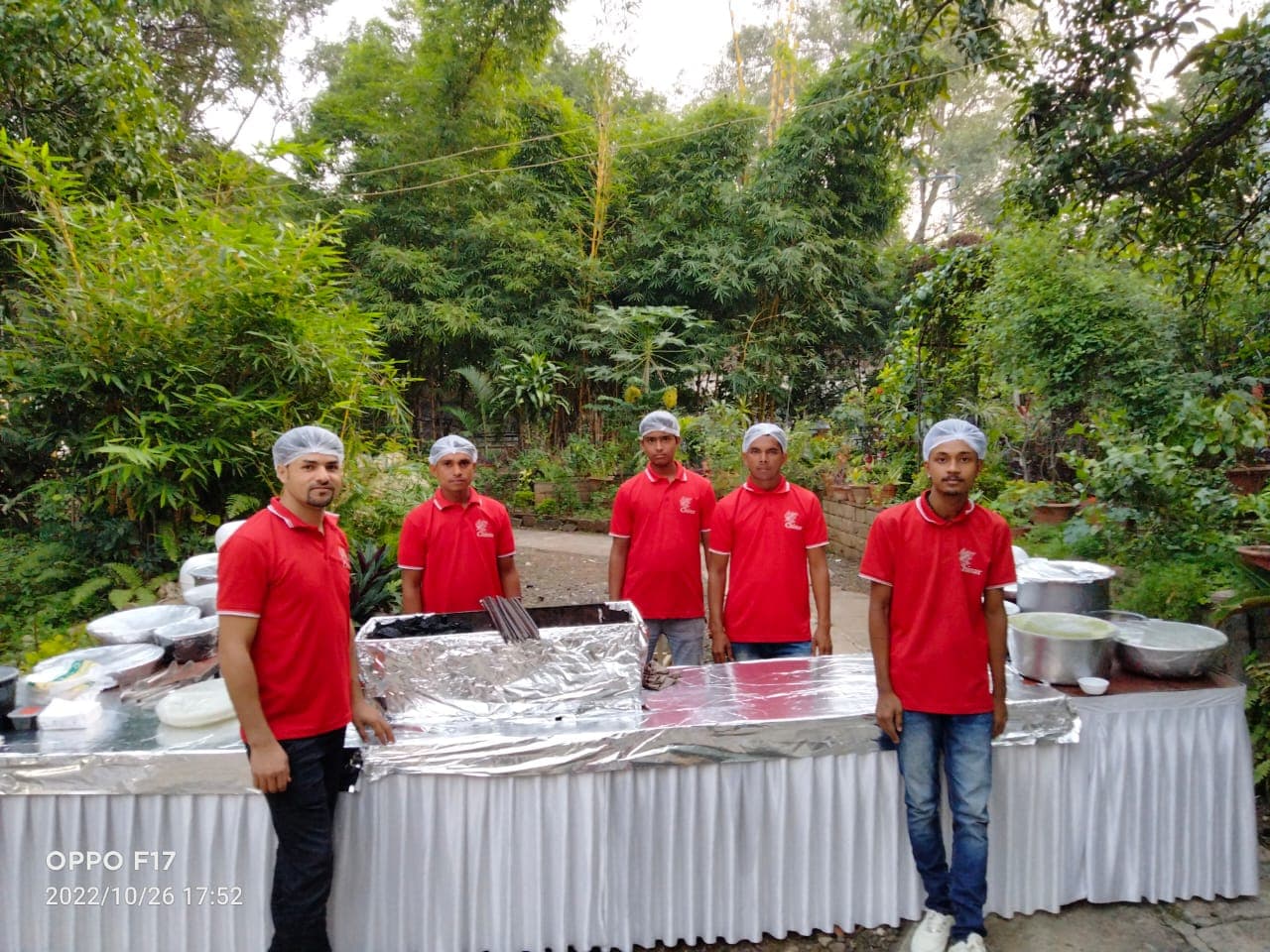 Corporate event setup