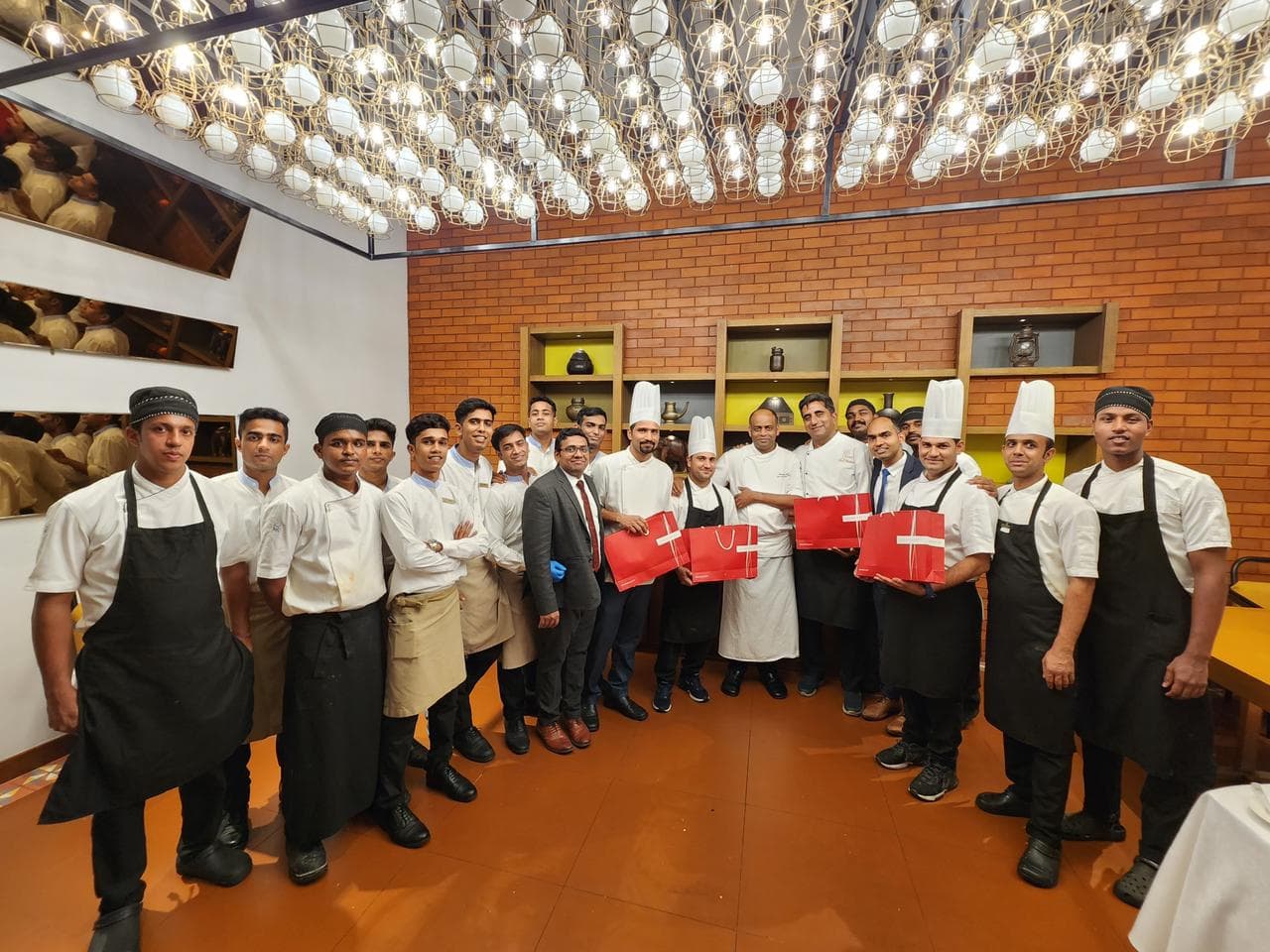 Corporate holiday party